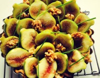 Tarte de figos frescos com requeijão